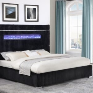 2215 BLACK KING BED