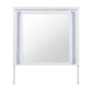 ALINA WHITE MIRROR WITH LED