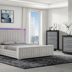 ELIAS/EMMA REGULAR FB NATURAL KING BED GROUP