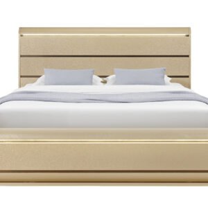 GENESIS GOLD FULL BED WITH LED