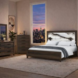 HARMONY BROWN TWIN BED GROUP