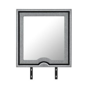 ISABELLA GREY MIRROR WITH LED