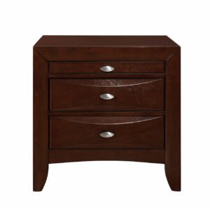LINDA NEW MERLOT NIGHTSTAND
