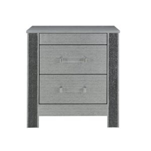 LOGAN SILVER NIGHTSTAND
